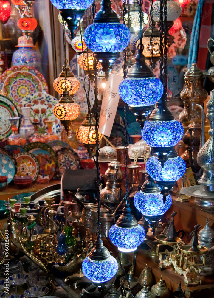 Colorful Traditional Turkish Lights
