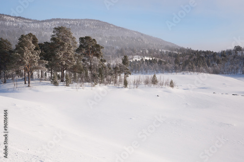Winterlandschaft in Schweden © Alexander Erdbeer