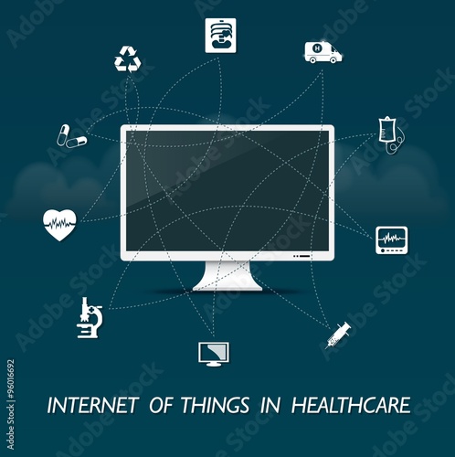 The internet of everything in healthcare -  computer control design