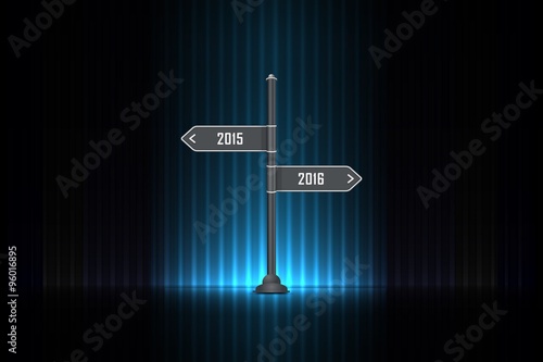 From 2015 to 2016 background template