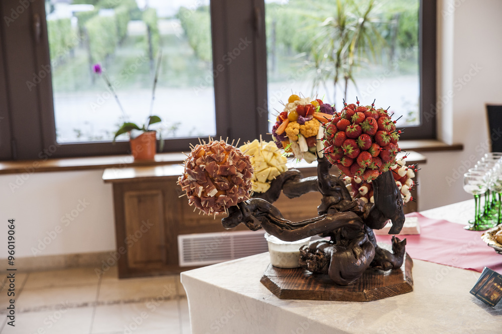 Fototapeta premium Buffet de mariage