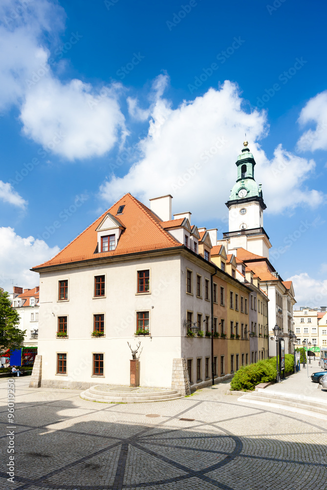 town hall of Jelenia Gora, Silesia, Poland