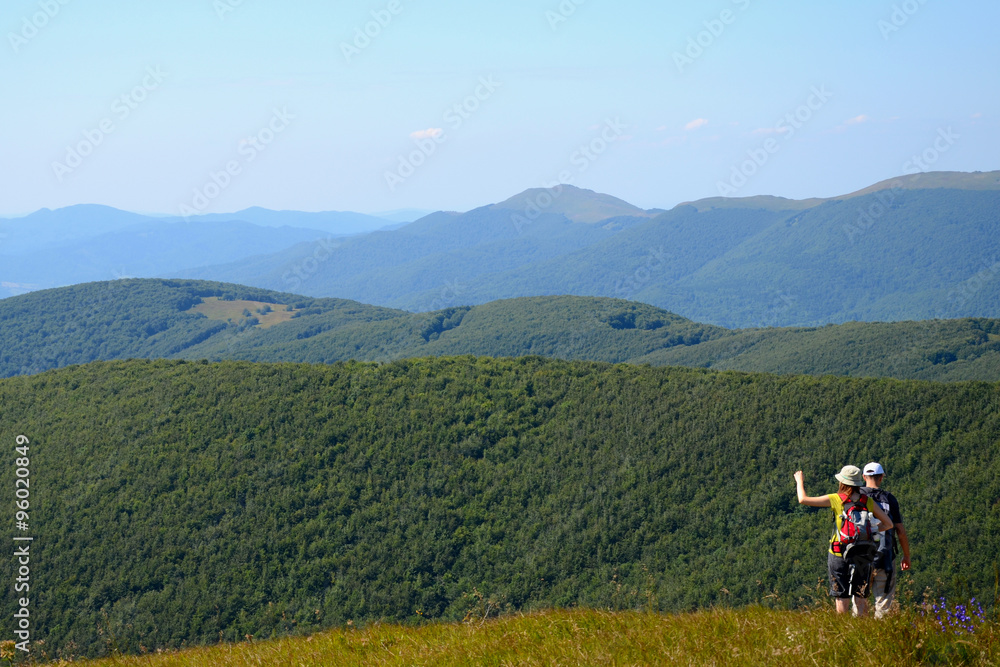 Mountains (Bieszczady in Poland)