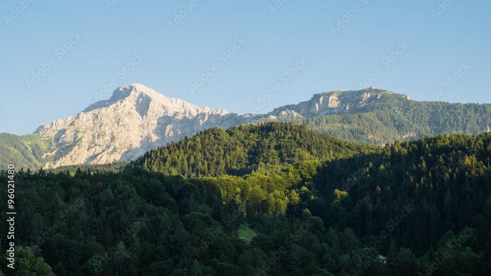 Watzmann und Kehlsteinhaus