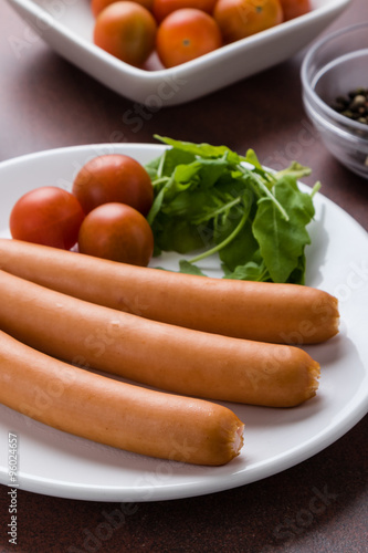 frankfurter sausages