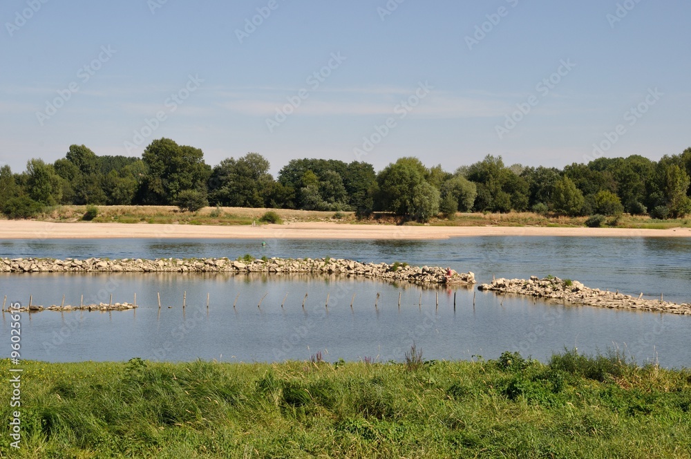 Loire river in Anjou
