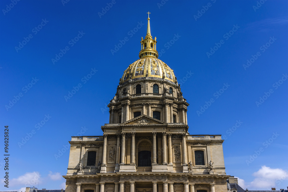 Chapel of Saint-Louis-des-Invalides (1679) in Paris. France.