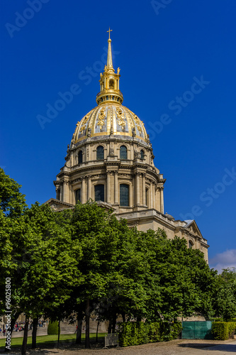 Chapel of Saint-Louis-des-Invalides (1679) in Paris. France.