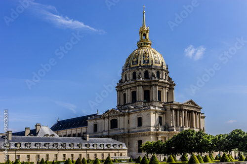 Chapel of Saint-Louis-des-Invalides (1679) in Paris. France. © dbrnjhrj