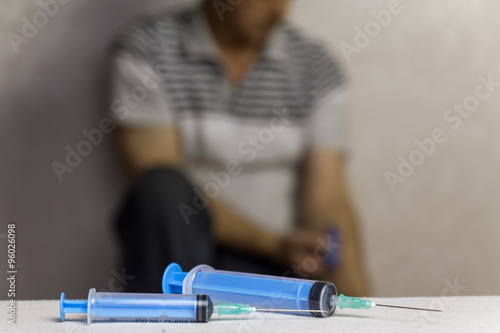 Quadro su tela Drug paraphernalia.