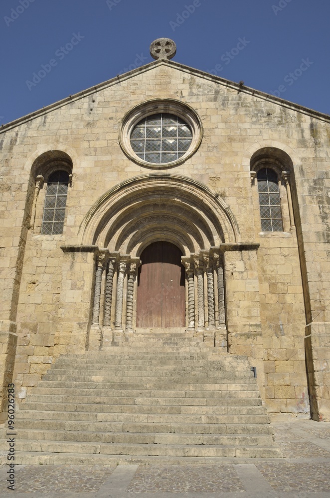 Romanesque church in Coimbra, Portugal