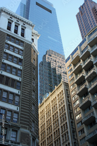 Philadelphie, gratte-ciel du centre-ville
