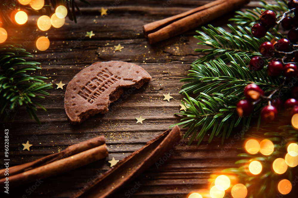 Naklejka premium Süße Weihnachtsgrüße