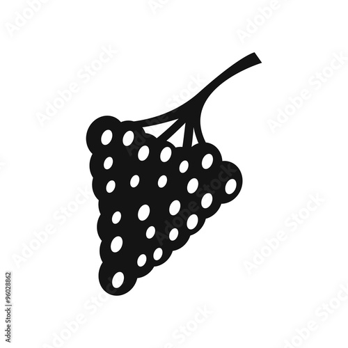 Grapes simple icon