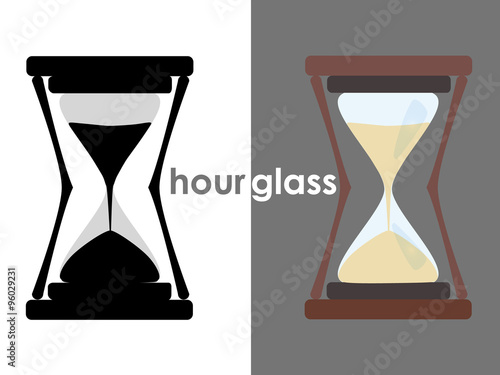 two hourglass 