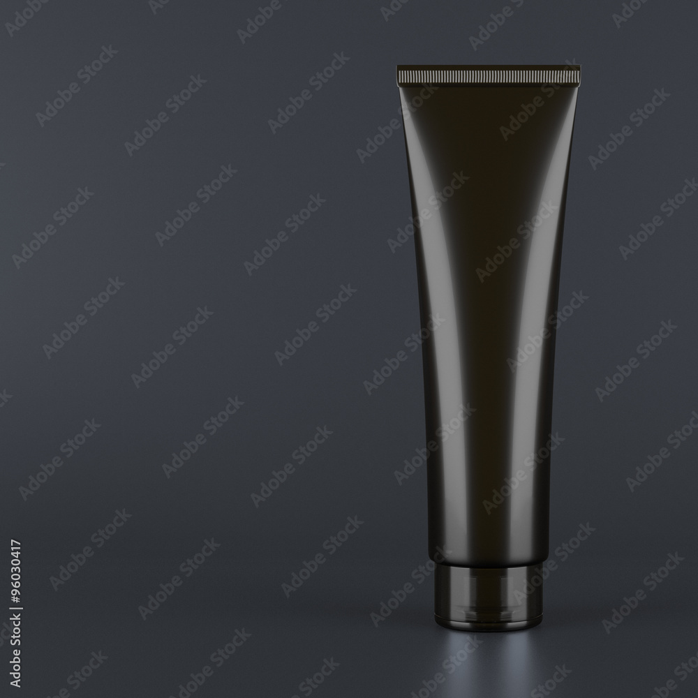Black tube mock up Black tube mock up