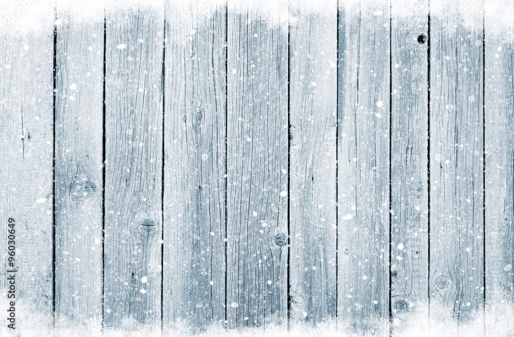 Christmas wooden background Stock Photo | Adobe Stock
