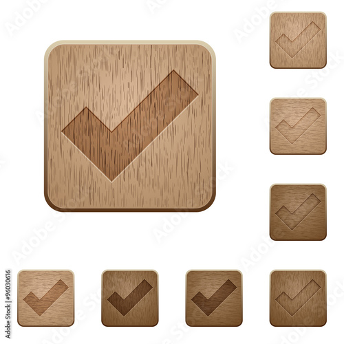 Ok wooden buttons