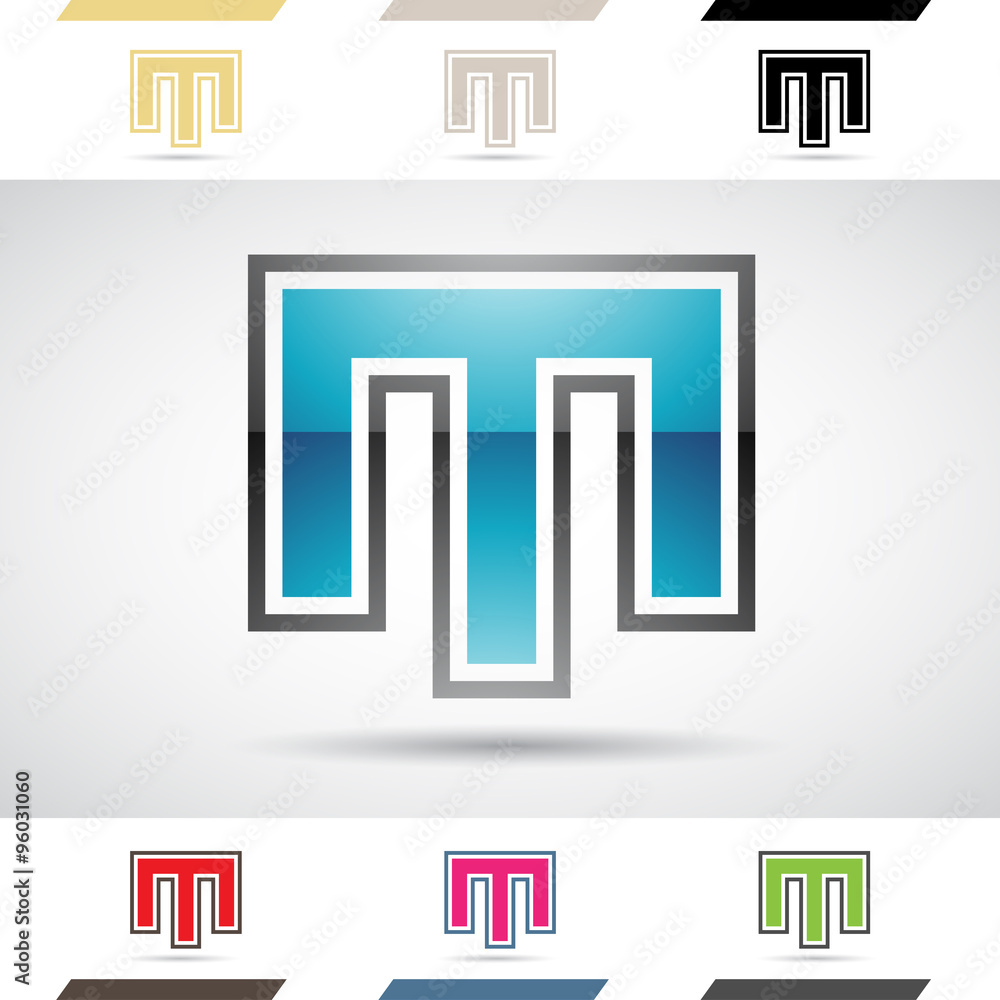 Logo Shapes and Icons of Letter M Logo Shapes and Icons of Letter M