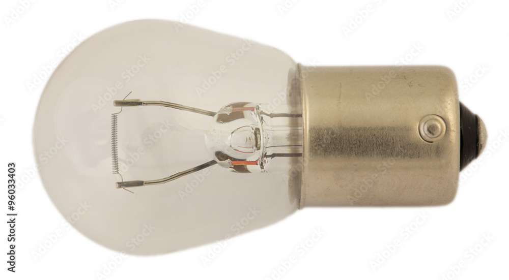 Old light bulb for car headlights. Old light bulb for car headlights.
