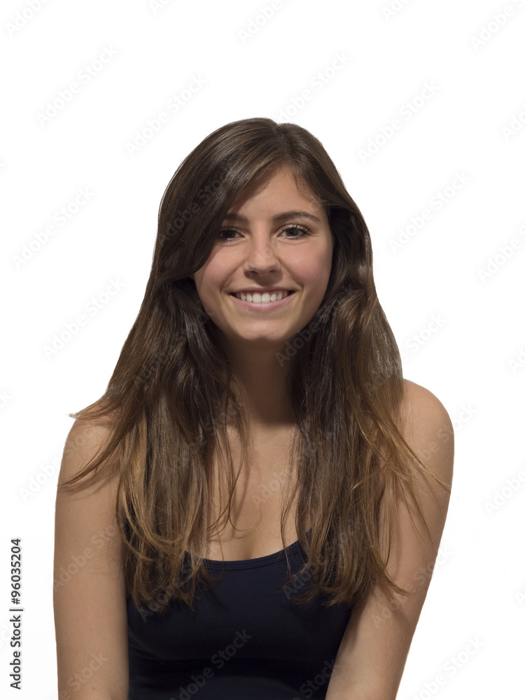 beautiful teenage girl portrait smiling beautiful teenage girl portrait smiling