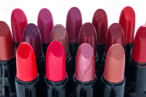 Group of lipsticks