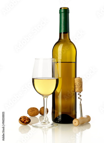 Wine, nuts and bottle opener
