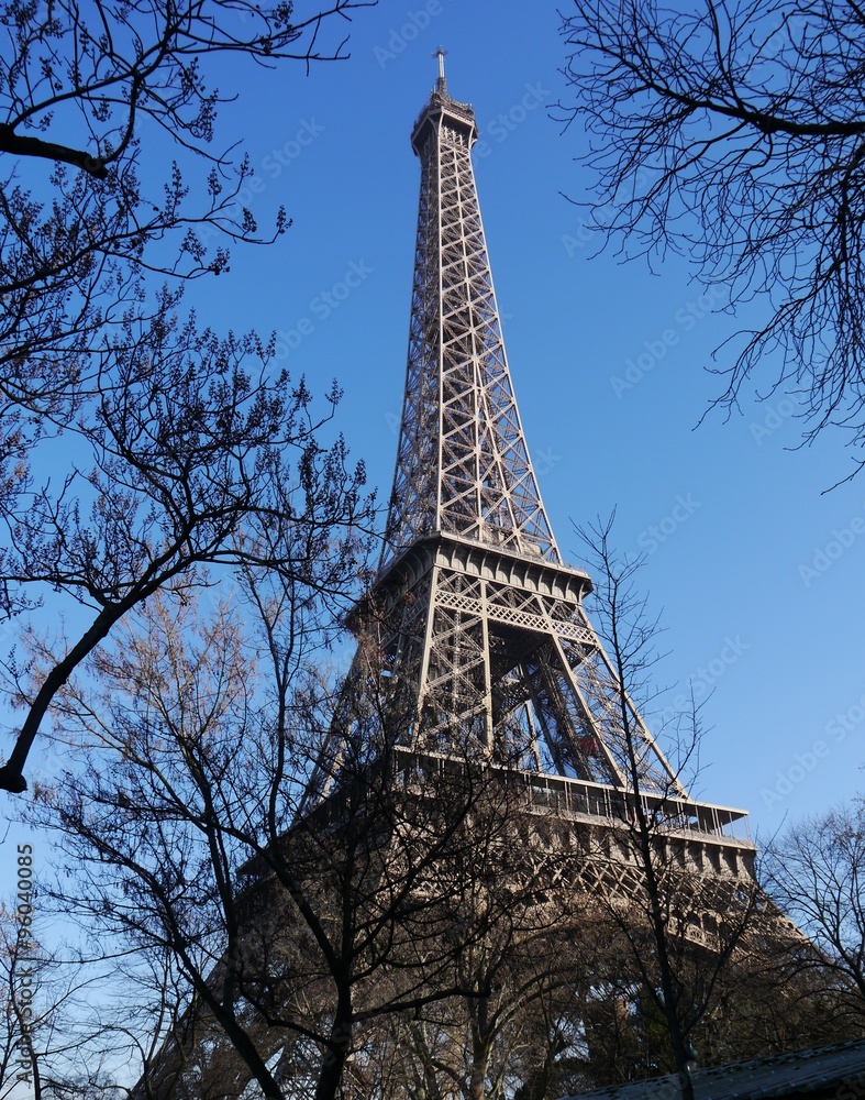 Eiffelturm als Symbol Frankreichs