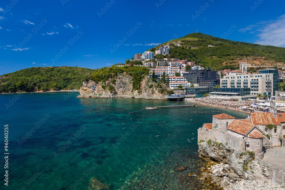 Old Town in Budva Montenegro