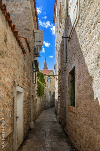 Old Town in Budva Montenegro