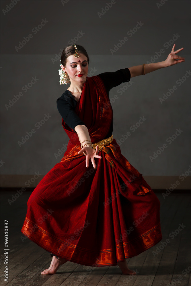 Classical dance store saree