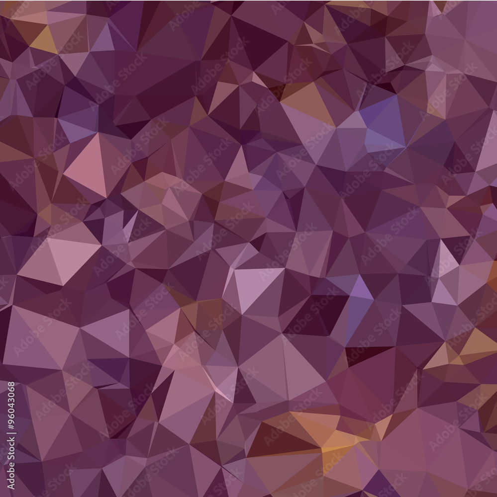 Fototapeta premium Antique Fuchsia Purple Abstract Low Polygon Background