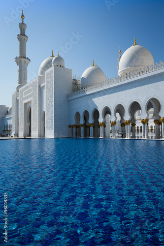 Abu dhabi Sheikh Zayed mosque photo