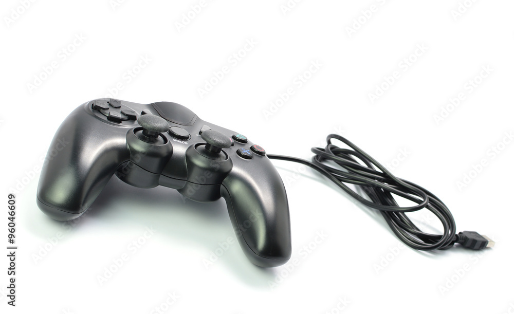 game controller isolated on white background game controller isolated on white background