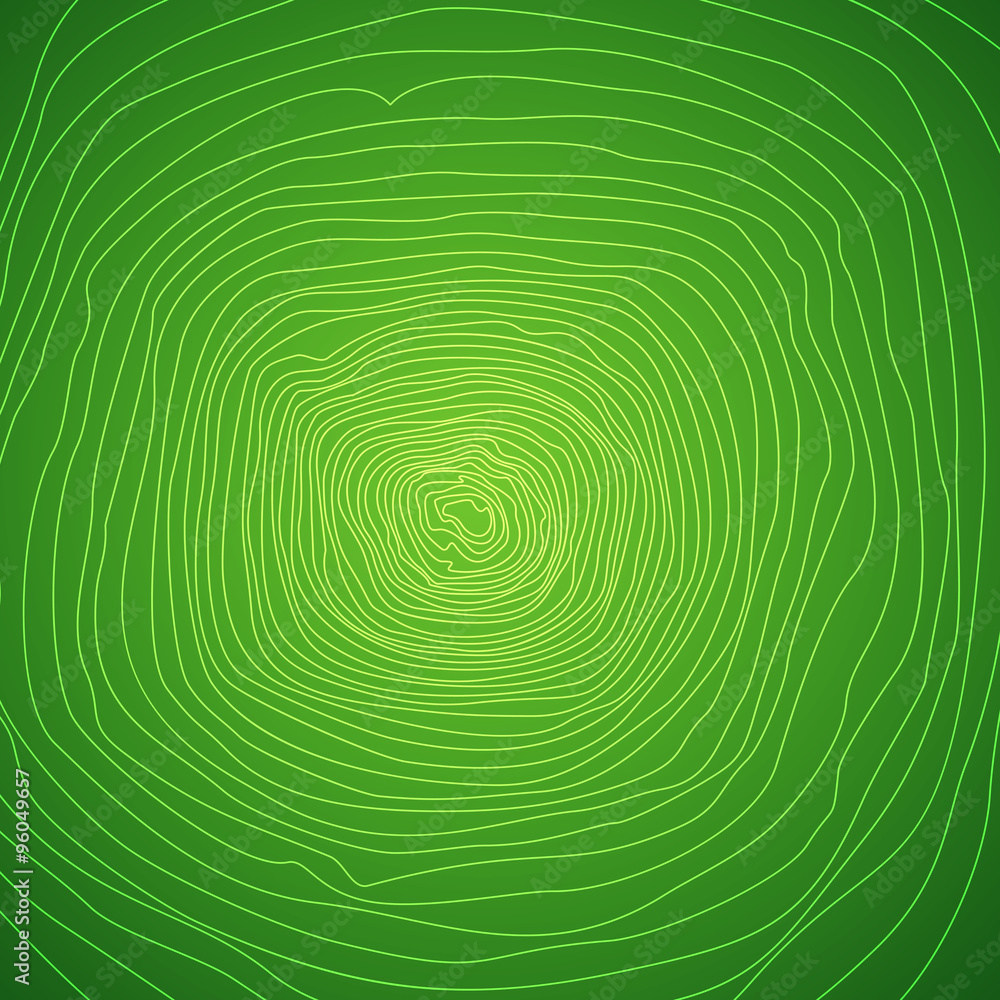 Vector tree rings background