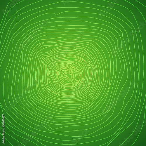 Vector tree rings background