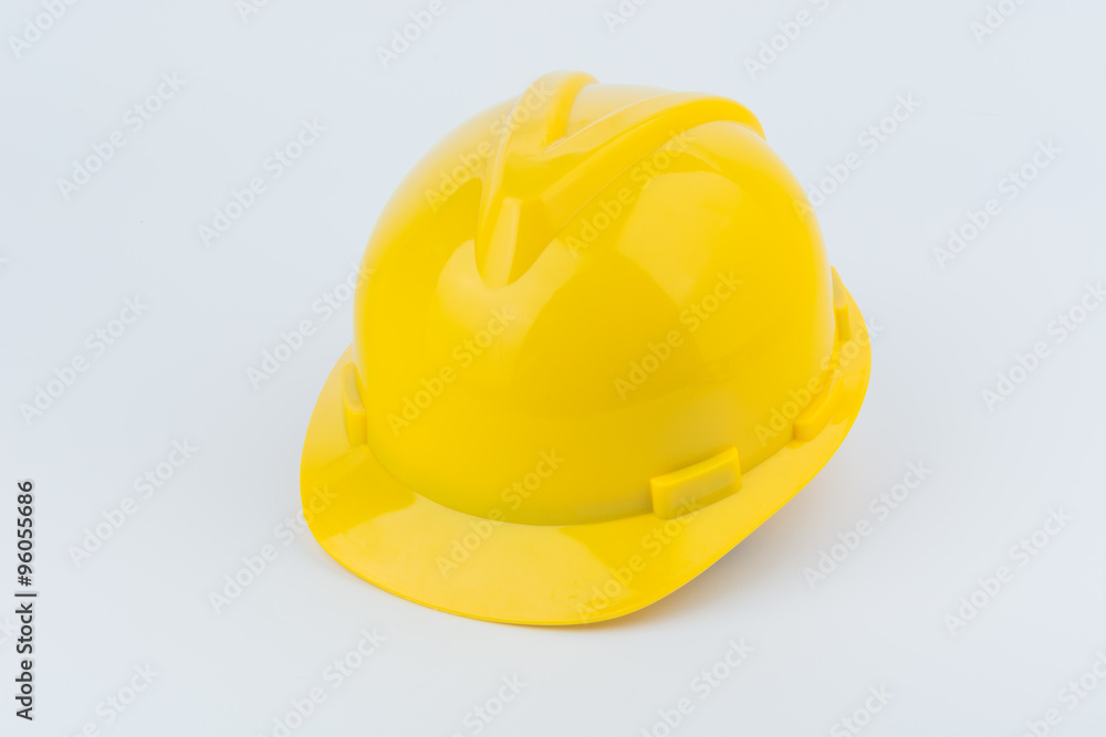 Fototapeta premium Yellow safety helmet