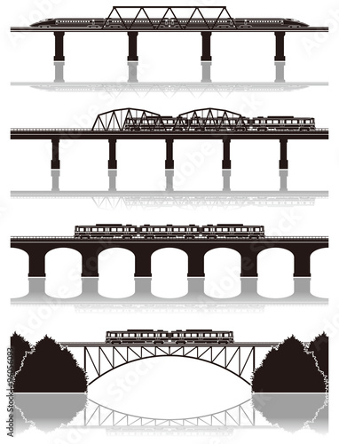 鉄道 / シルエット