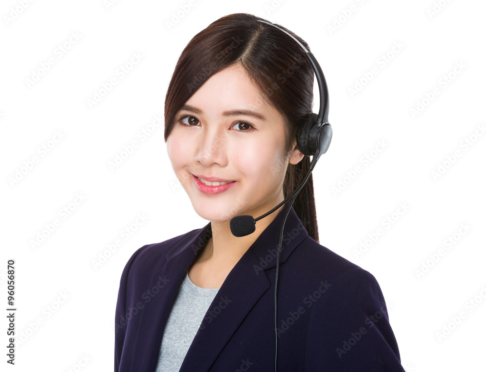 Professional customer services receptionist Professional customer services receptionist
