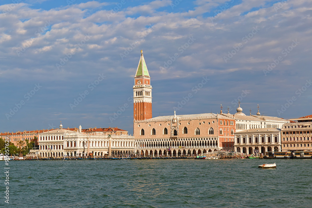 Palazzo Ducale in morning. Venice, Italy.