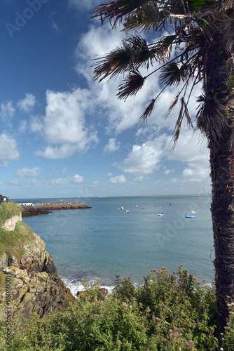 Bouley Bay on north coast of Jersey photo