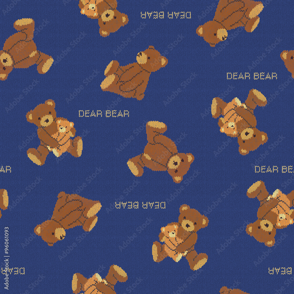 Obraz premium クマのパターン