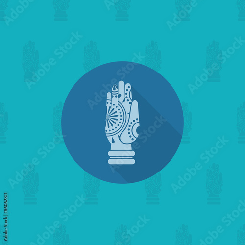 Diwali. Indian Festival Icon