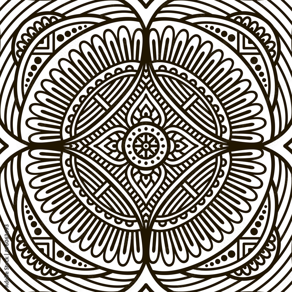 Mandala. Coloring page