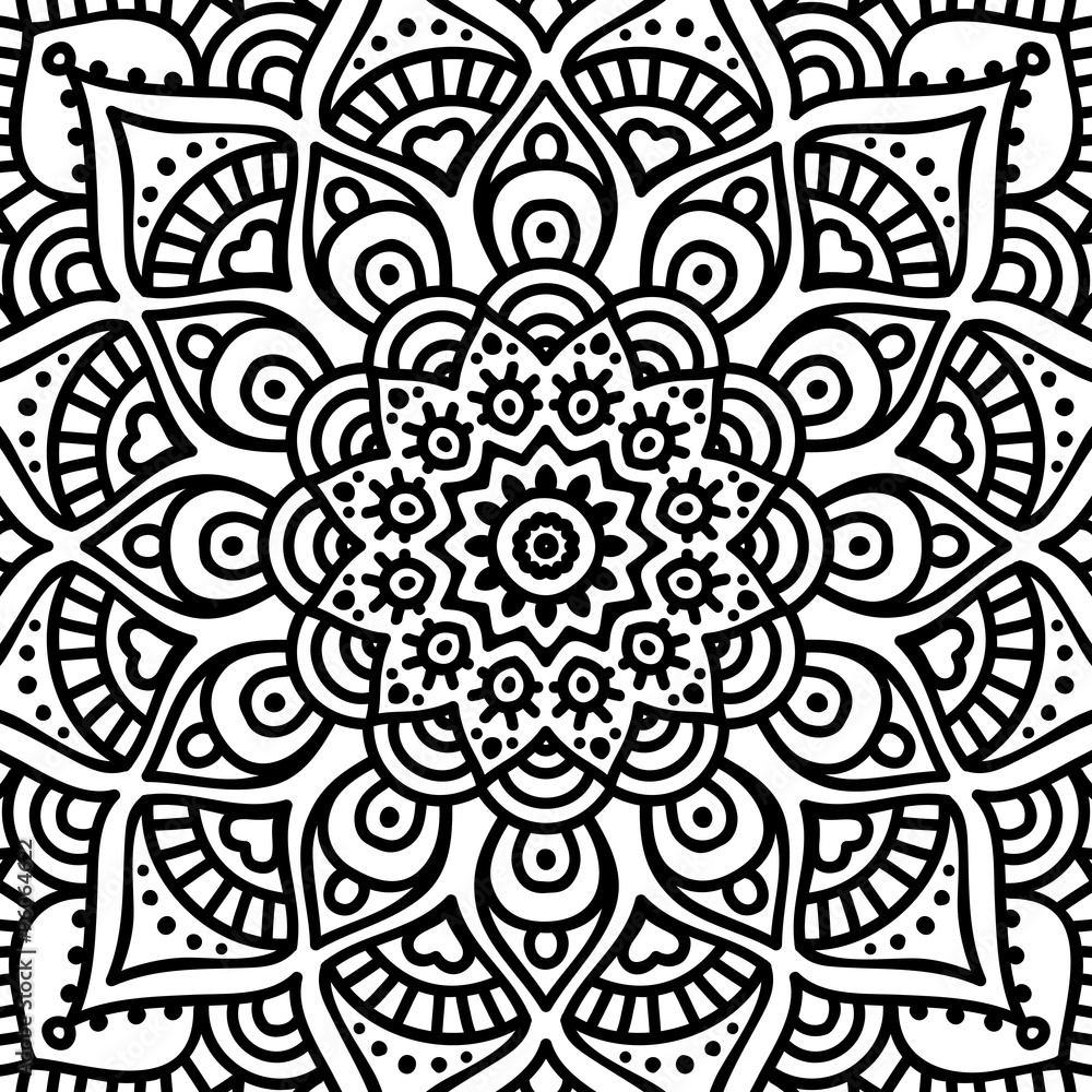 Mandala. Coloring page