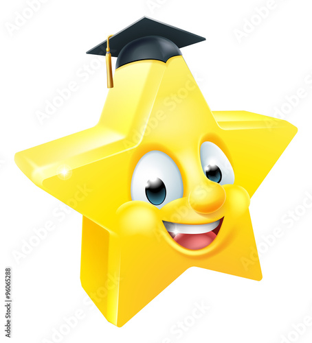 Graduate Star Emoji Emoticon