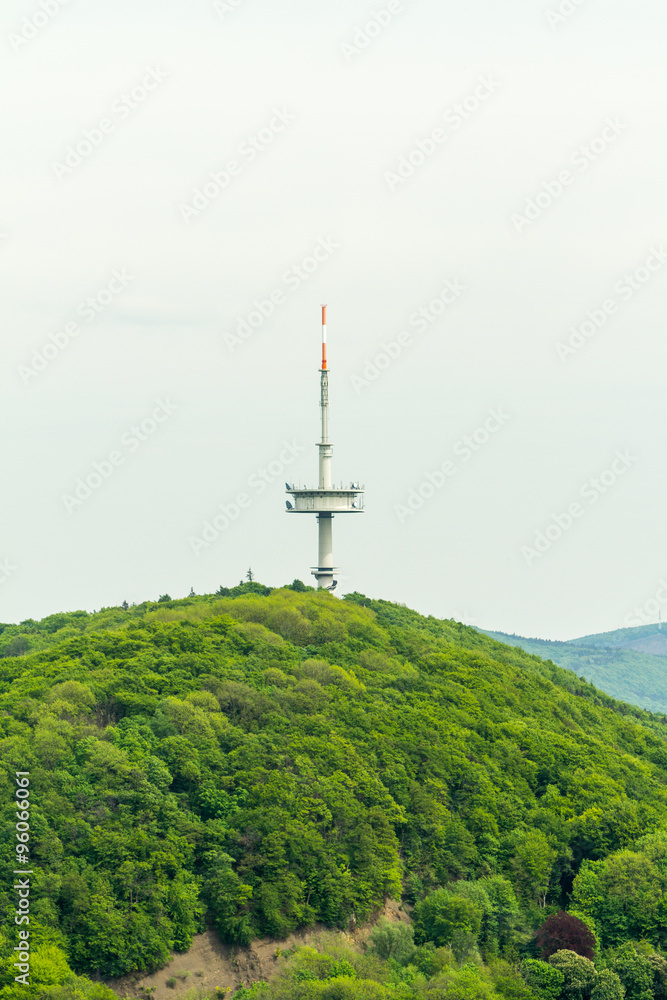 Obraz premium Fernmeldeturm in Porta Westfalica, Deutschland