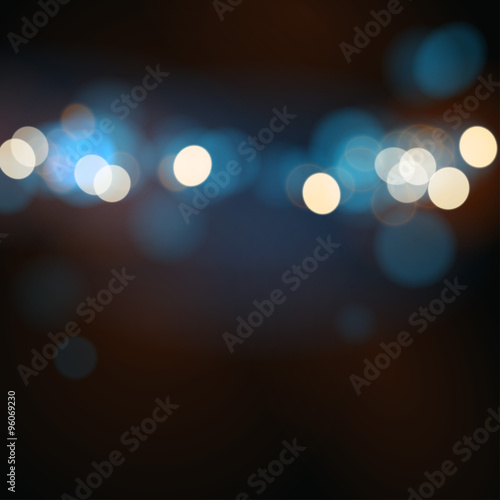 Abstract bokeh background. Vector illustration
