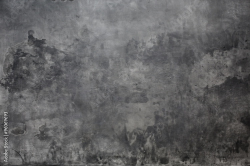 gray background wall made on real plaster