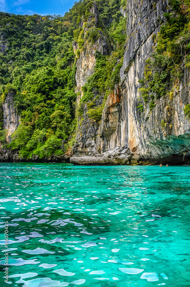 Bay with Rocks - South Thailand